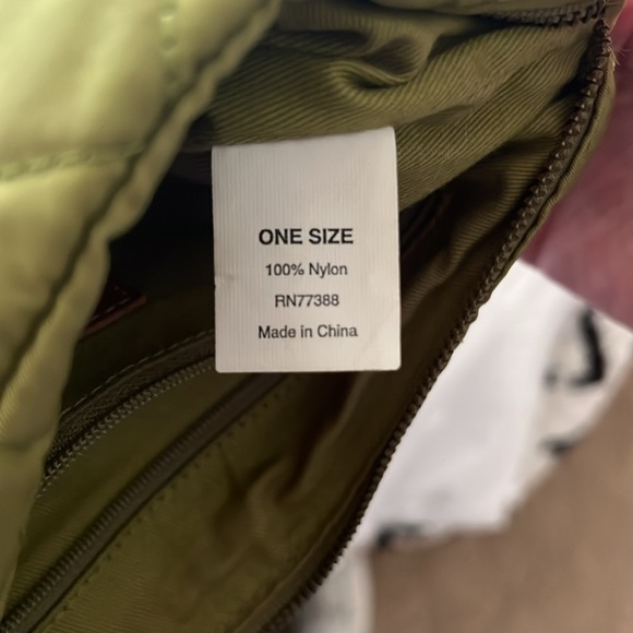 🐢 J. Crew Green Quilted Baguette🐢 - Picture 8 of 9